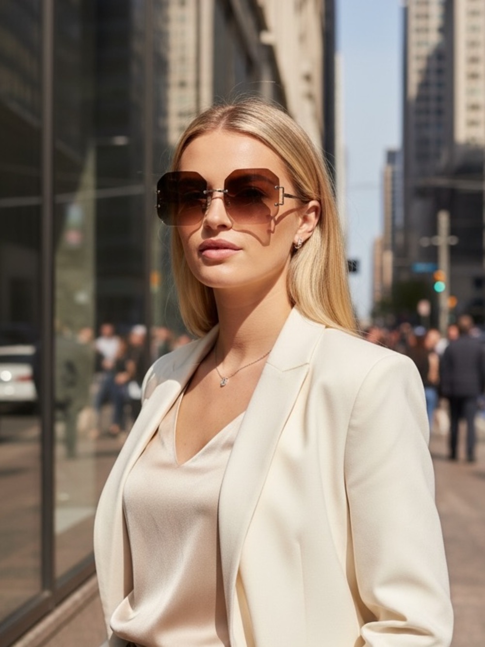 Authentic MARNI ME109S Sunglasses – Palladium 028 (Silver/Brown)